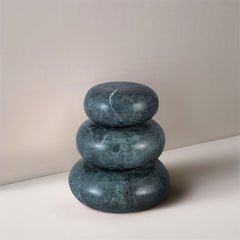 Pumpkin - 3 Piece Marble Decorative Object