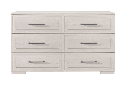 Clara - 5 Piece Queen Bedroom Set (Bed, Dresser & Mirror, Nightstand, Chest) - Beige
