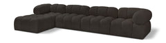 Ames - 5 Piece Fabric Modular Sectional