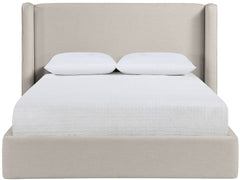 Kendall - Linen Textured Fabric Upholstered Bed