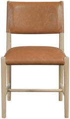 Andie - Vegan Leather Upholstered Dining Chair (Set of 2) - Natural Base