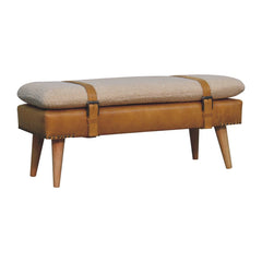 Buffalo - Hide Leather Bench