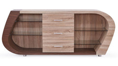 D4126N - Buffet - Dark Brown / Oak
