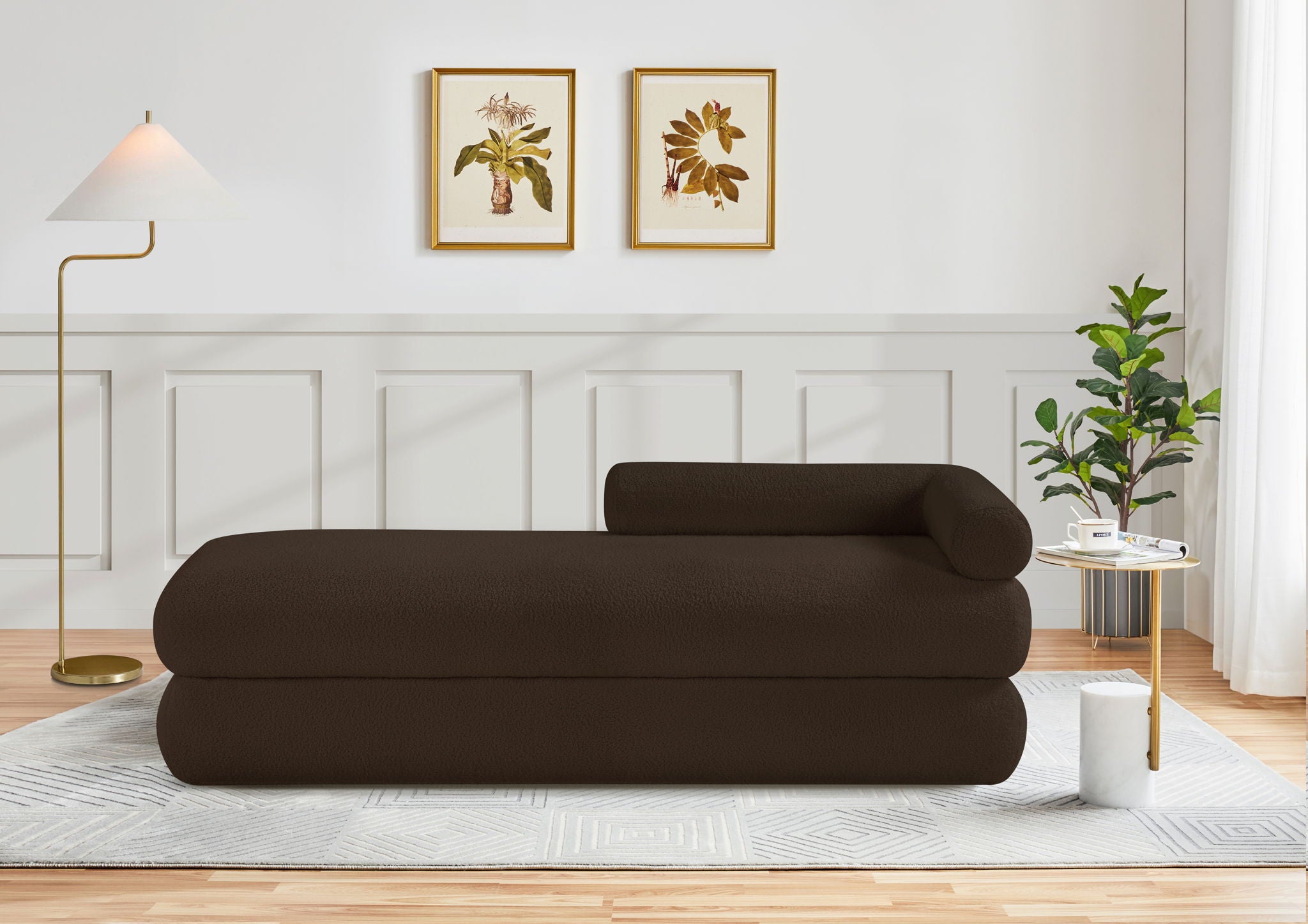 Kennedy - Teddy Fabric Bench