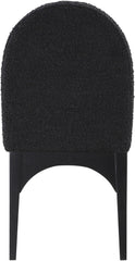 Waldorf - Boucle Dining Side Chair With Black Legs