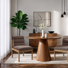 Eloura - Linen Textured Fabric Upholstered Dining Chair (Set of 2)