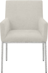 Reeves - Dining Chair With Silver Legs (Set of 2)