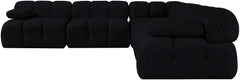 Orin - Velvet Fabric 5 Piece Modular Sectional