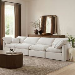 Indulge - Velvet 4 Seat Modular Sofa