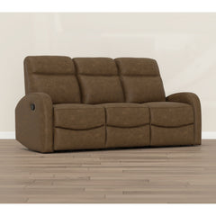 Manual Reclining Sofa With Dual Independent Recliners