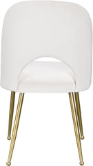 Logan - Dining Chair (Set of 2) - Gold Legs