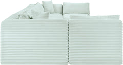 Shaggy - 8 Piece Modular U-Shaped Armless Sectional