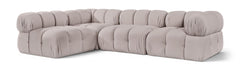 Orin - Fabric Velvet 4 Piece Modular Sectional