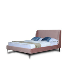 Heather - Modern Upholstered Velvet Bed