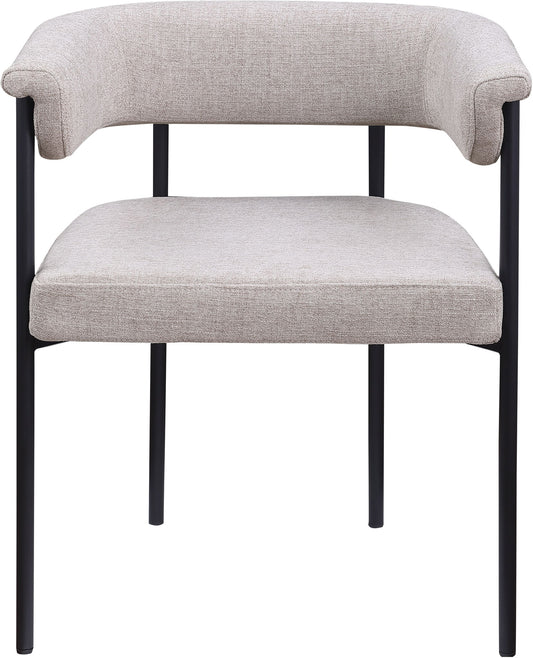 Malin - Linen Dining Chair (Set of 2) - Taupe
