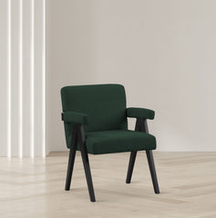 Woodloch - Accent Chair With Black Frame