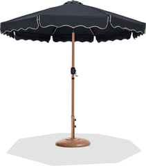 Amalfi - Patio Umbrella - Light Brown Base / Light Brown Pole