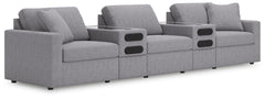 Modmax - Straight Sectional - Granite