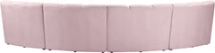 Infinity - 4 Piece Velvet Modular Sectional