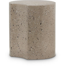 Dimple - End Table - Terazzo Finish
