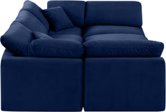 Indulge - Velvet 6 Piece Modular Sectional