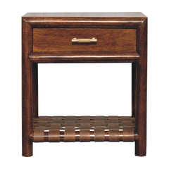 T Bar Nightstand - Dark Brown