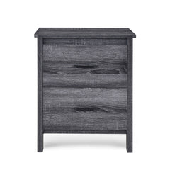Titeca - Contemporary Wood 2 Drawer Nightstand