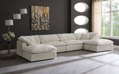 Cozy - 6 Piece Modular Double Chaise Sectional