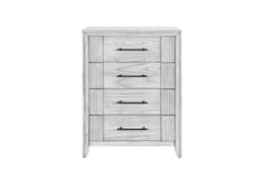 Elsie - 5 Piece Queen Bedroom Set - Light Gray