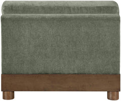 Turin - Chenille Fabric Upholstered Modular Armless Chair