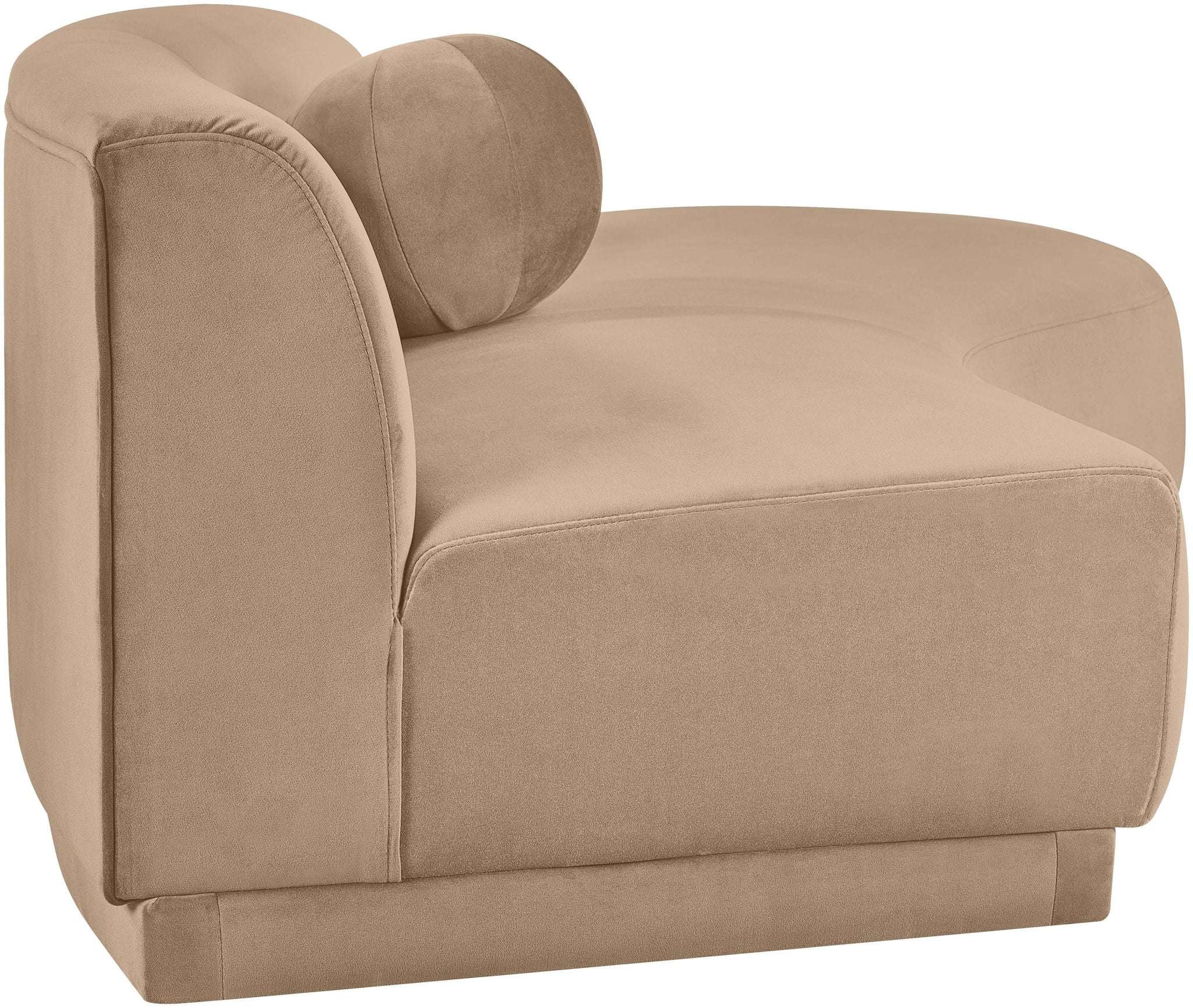 Avra - 86" Velvet Performance Fabric Upholstered Sofa