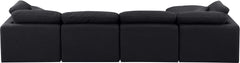 Indulge - Linen 5 Piece Modular Sectional With Chaise