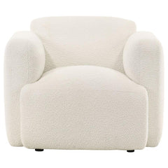 Dorset - Fabric Upholstered Round Track Arm Accent Chair