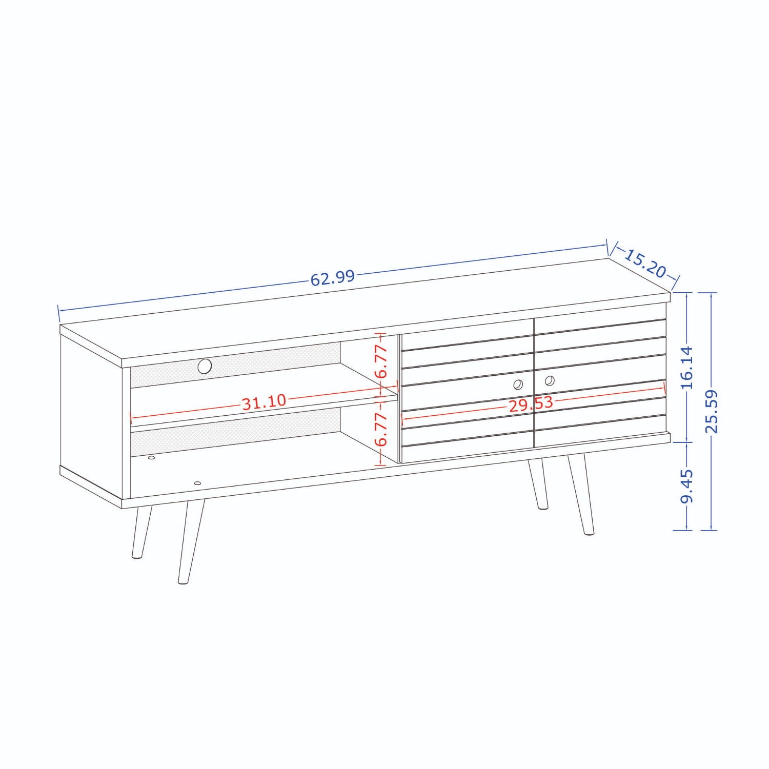 Liberty - 63" TV Stand
