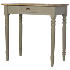 Hand Painted Writing Desk - Gray