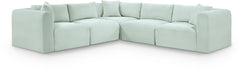 Shaggy - 5 Piece Modular Corner Sectional