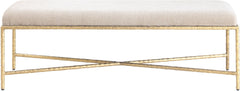 Valley - Bench With Gold Frame