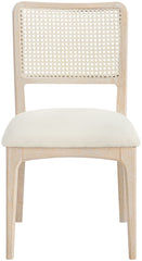 Atrium - Upholstered Seat Dining Chair With Brushed Natural Base (Set of 2)