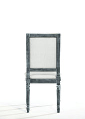 Leventis - Weathered Side Chair - Cream / Gray