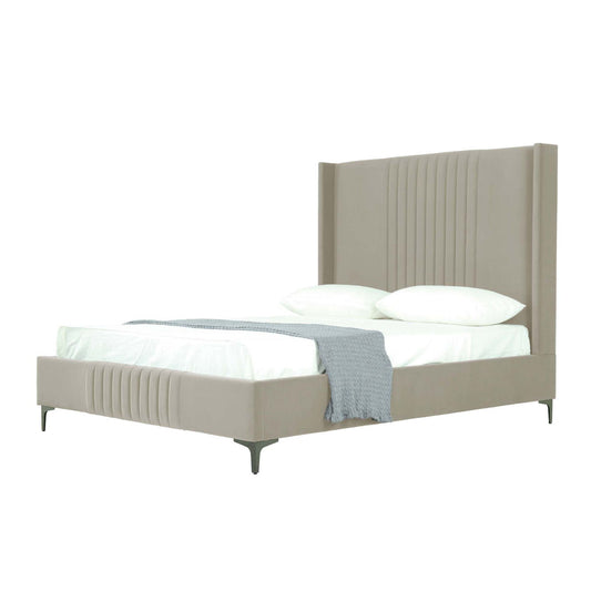 Promenade - Bed With Upholstered Headboard And Slats