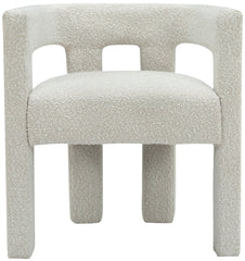 Athena - Boucle Fabric Dining Chair