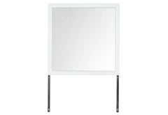 Collete - Mirror - White