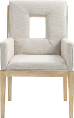 Gwendolyn - Dining Arm Chair With Natural Frame