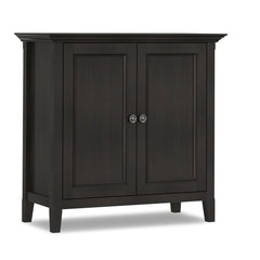 Amherst - 2 Door Storage Cabinet & Adjustable Shelving - Brown