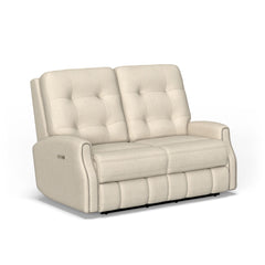 Devon - Reclining Loveseat, Nailhead Trim