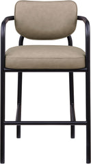 Serava - Vegan Leather Upholstered Bar Stool