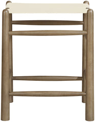 Santos - Backless Counter Stool With Stained Brown Base