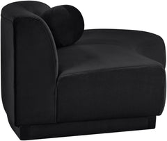 Avra - 86" Velvet Performance Fabric Upholstered Sofa