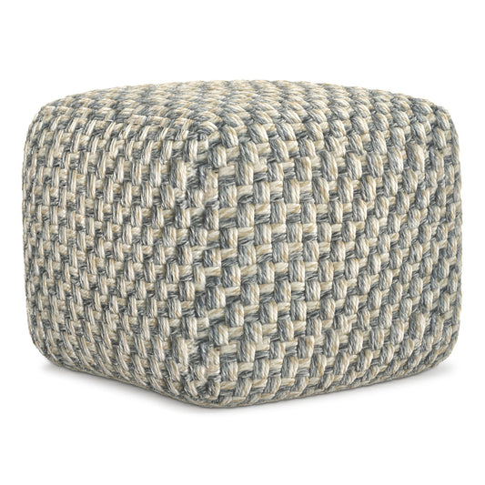 Beatrix - Square Pouf - Multicolor