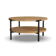 Millwork - Round Coffee Table - Light Brown